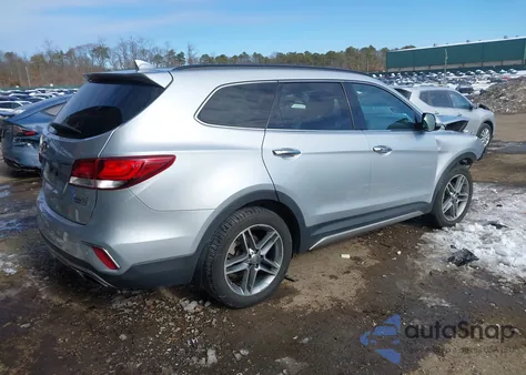 2017 Hyundai Santa Fe Limited Ultimate из США, поврежденный, VIN KM8SRDHF9HU254434